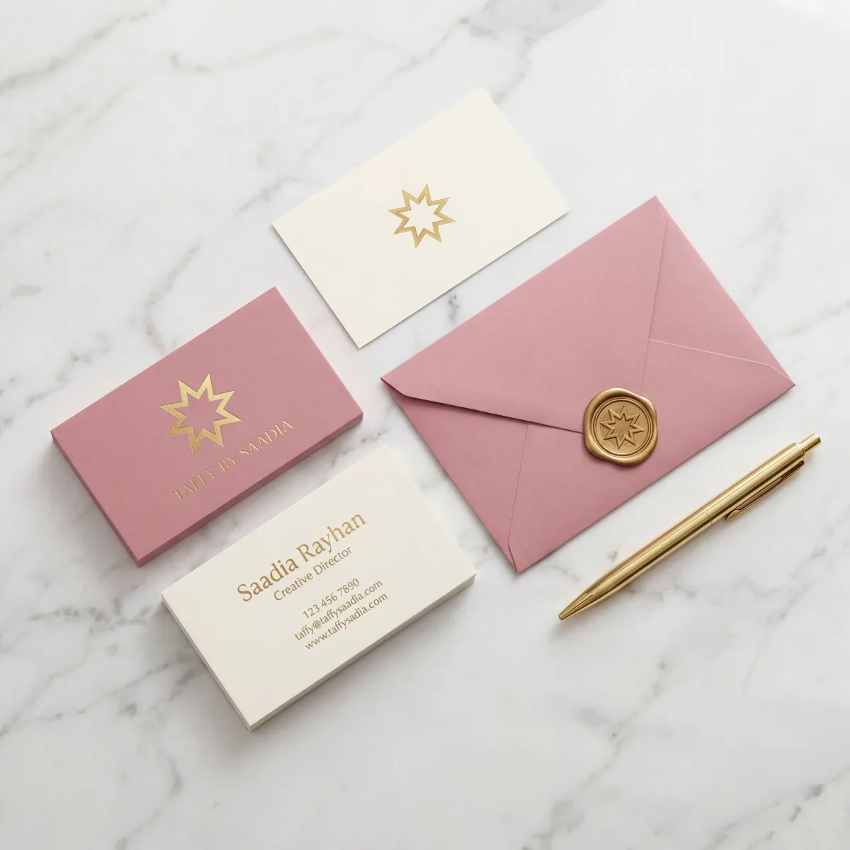 Business cards and stationery